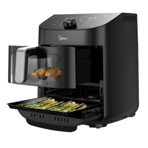 Freidora Midea Digital Sin Aceite 2 zonas de 11L - AF-D211BAR1 - Image 3