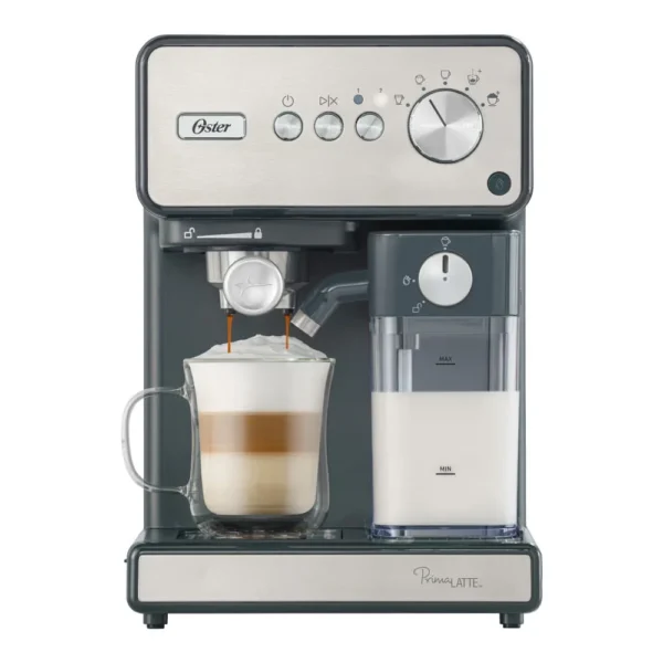 Cafetera Oster® Automática de Espresso PrimaLatte Acero Inox BVSTEM6604SS - 3