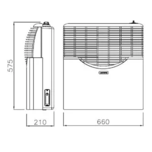 Calefactor a gas Longvie Calefactor Tiro Balanceado Eba5 5000kcal Premium - Image 3