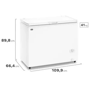 Freezer Horizontal Gafa Blanco Inverter 280lts FGHI300B-L - Image 5