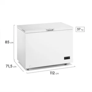Freezer Horizontal Gafa 316L Blanco Función Turbo FGHIF302B-L - Image 4