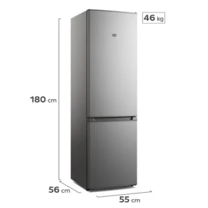 Heladera Gafa 265L Bottom Freezer Puerta Reversible Plata - HGBF270P - Imagen 5