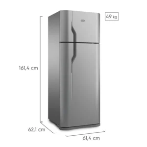 Heladera con freezer Gafa HGF368AFP Plata 330lts - Image 5