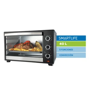 Horno Eléctrico SmartLife 40 Litros SL-TO0040PN