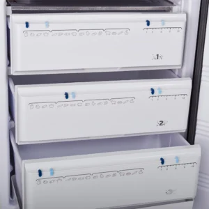 Heladera Kohinoor Cíclica 2 motores 335L. Acero KGA-4094-7 - Image 4