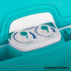 Lavarropas Columbia semiautomático 7 Kg. con bomba de desagote. LSC7001 Carga manual - Image 4