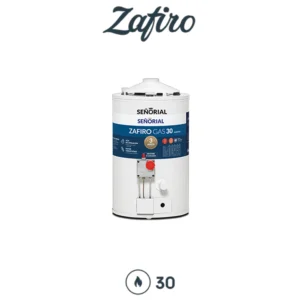Termotanque de Pie 30 LTS Señorial  Zafiro  Multigas - Alta Recuperación