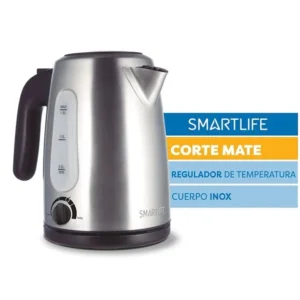 Pava Eléctrica Smartlife Inoxidable Corte Mate SL-EK1510IX