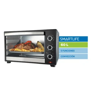 Horno Eléctrico SmartLife con Convección 60 L SL-TO0060PN