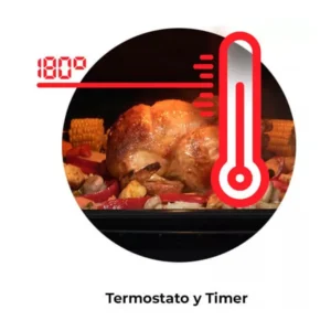 Horno Eléctrico Longvie He1900xf De Empotrar - Image 3