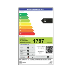 Termotanque Carga Inferior 60 LTS Longvie Eléctrico - TE60D - Imagen 3