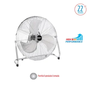 Turboventilador Liliana Motor con doble rodamiento blindado VTFM22