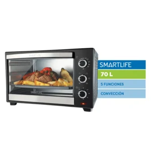Horno Eléctrico SmartLife con Convección 70 L - SL-TO0070PN