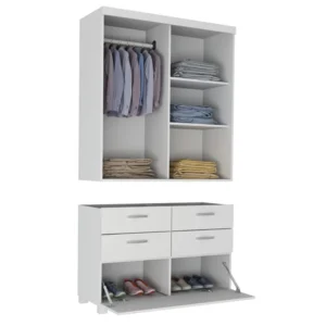 Placard Puertas Corredizas 1.20 x 2.10m.  – Línea Con Patas – Kiev - Image 4