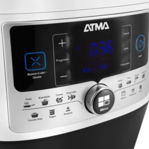 Olla a Presión Atma multifunción con panel digital 14 programas 6 lt - 94OPAT22P - Image 3