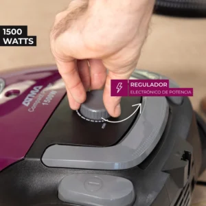 Aspiradora Atma Trineo Compact Power violeta 1.5 lts 1500W - 91AS8933PI - Image 6