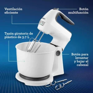 Batidora De Mano Y Pedestal Oster 3610 Bowl Giratorio 3.7 L - Image 4