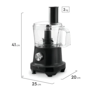 Multiprocesadora Electrolux Fpa25 2 Velocidades Con Licuador Color Negro - Image 4