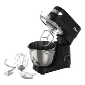 Batidora Planetaria Oster® 12 velocidades, Tazón de Acero Inoxidable, Capacidad de 4 lt, Incluye 4 Accesorios, 850 W, Negro, FPSTSMPL2B - Image 3