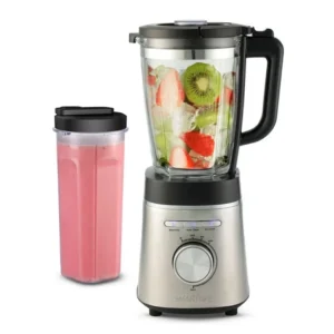 Licuadora Smartlife con Vaso Mix & Go 1,75 Litros Jarra Vidrio Pica Hielo 1000W - SL-BL1402PN - Image 3