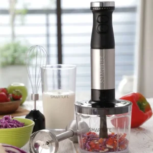 Mixer Smartlife con Recipiente Picador, Batidor y Vaso Medidor 800W - SL-SM5010FPN - Image 4