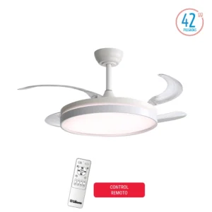 Ventilador de Techo Liliana con palas retractiles 42" - VTHB603R - Image 1