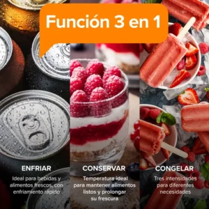 Freezer Horizontal Gafa 100L Blanco Inverter con Función Turbo - FGHI102B-S - Imagen 4