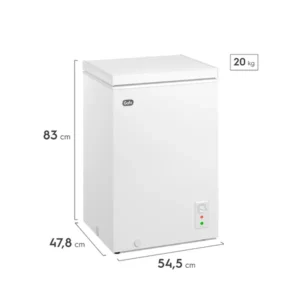 Freezer Horizontal Gafa 96L Blanco con Función Dual - FGHF101B-S - Image 6