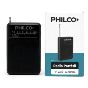 Radio Portatil Philco Prc41 Am/fm Salida Auriculares Color Negro - Image 4