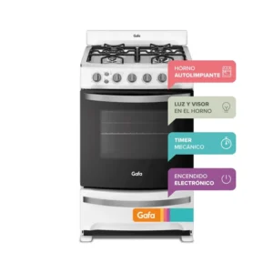 Cocina a Gas Gafa - CGB56 Blanca - Image 2