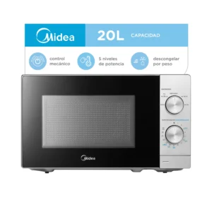 Microondas Mecánico Midea 20 Litros - MW-MN120SAR1 - Image 6