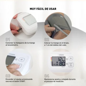 Tensiómetro digital de brazo Citizen (manga XL). CHU305 - Image 11