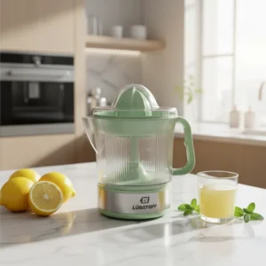 Exprimidor de Jugo Eléctrico Lusqtoff - Lq-ec600 700 Ml 65w Verde - Image 2