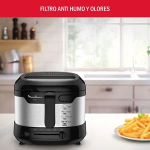 Freidora Automática Moulinex Uno M Inoxidable - AF215D58 - Image 4