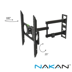 Soporte Nakan extensible giratorio y con inclinación, de 23" a 75" - SPL- 378