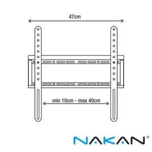 Soporte fijo Nakan de 32" a 65" -SPL-484 - Image 5