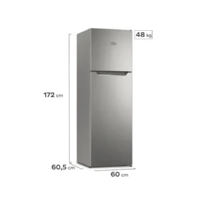 Heladera Gafa 319L Top Freezer Puerta Reversible Plata - HGF311P - Image 5