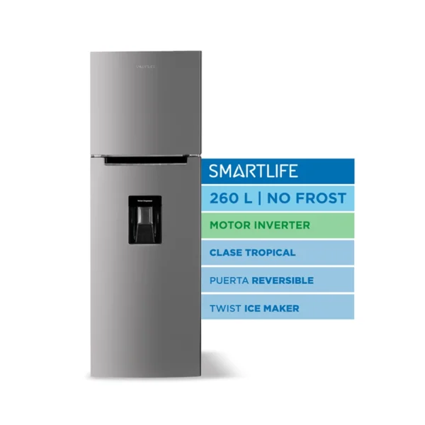 Heladera Smartlife con Dispenser No Frost Inverter 260L - SL-RNF270SDINV - 8