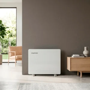 Calefactor Panel de Vidrio Smartlife 1000W Portatil Blanco - SL-VTM1000WPN - Image 5