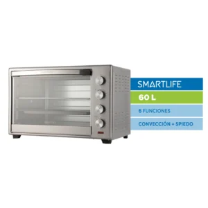 Horno Eléctrico SmartLife con Spiedo 60 Litros SL-TOR060PN - Image 1