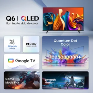 Smart TV 50" Hisense QLED - 50Q6N - Image 2