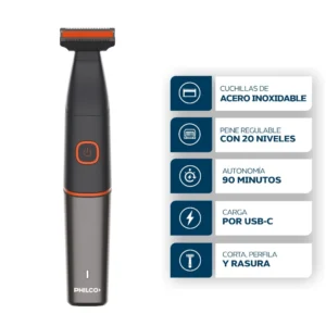 Body Shaver Trimmer Philco - 94CB7045PP - Image 1