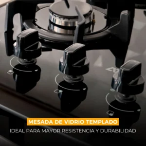 Cocina Atma 56 cm Multigas Negra - CCM056N - Image 14