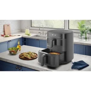 Freidora de Aire Electrolux 11L Digital Negra Doble Cesta 2500W - EAF190 - Image 3