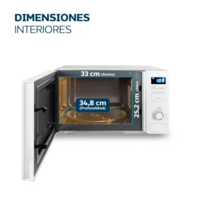 Microondas Philco Digital 28 Litros Con Grill - 94MPHDGW28UAN - Image 3