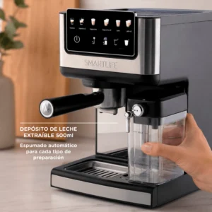 Cafetera Smartlife expreso digital lechera SL-ECDM5406N - Image 4