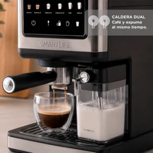 Cafetera Smartlife expreso digital lechera SL-ECDM5406N - Image 5