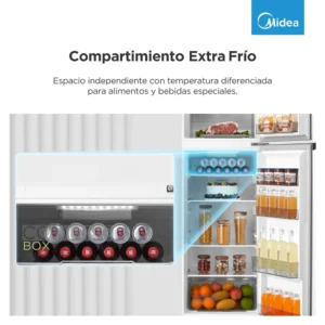 Heladera Midea No Frost Inverter 266L Inox - MDRT385MTF46AD - Image 13