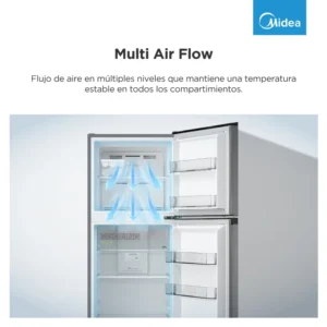 Heladera Midea No Frost Inverter 266L Inox - MDRT385MTF46AD - Image 12