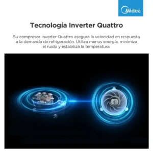 Heladera No Frost Inverter Top Mount 340L Inox - MDRT489MTE46ADW - Imagen 8